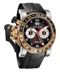 Pre-Owned Graham Chronofighter Oversize GMT - Steel & Gold Watch